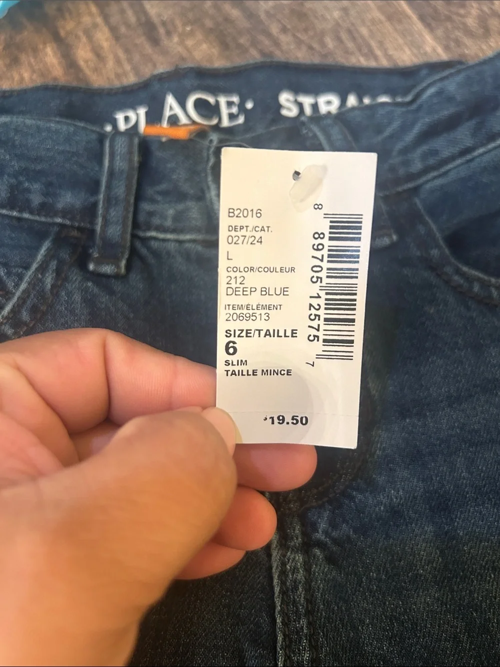 The Children's Place Blue Straight-Leg Jeans
